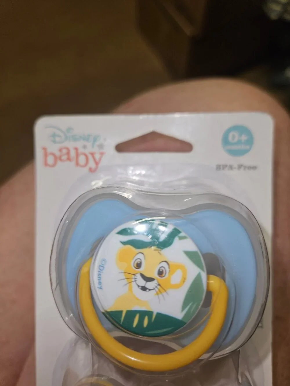 Disney Baby Lion King 2-pack Pacifiers W/cover in Box